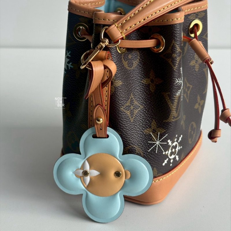 閒置新🙌🏻 Louis Vuitton LV 路易威登 水桶Nano 聖誕版❄️-3