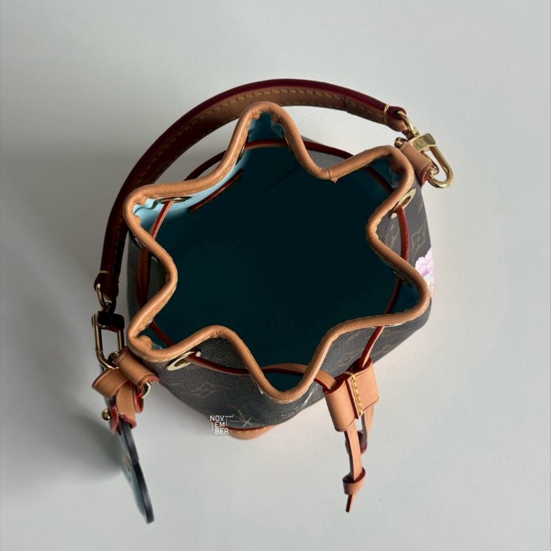 閒置新🙌🏻 Louis Vuitton LV 路易威登 水桶Nano 聖誕版❄️-4