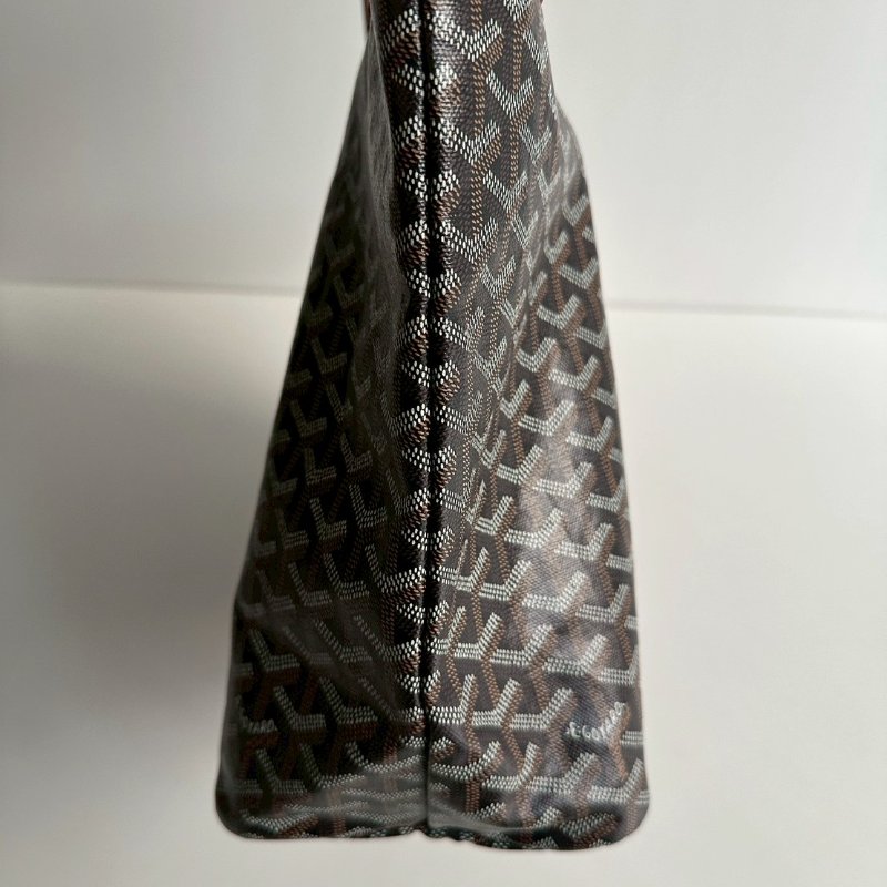 99新🆕 Goyard 戈雅 Saint Louis Tote Bag PM 黑棕-11