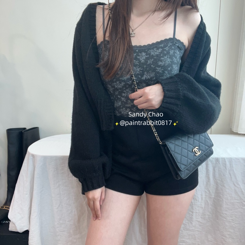 ෆ Chanel 23c 浮雕logo woc🈶購證-1