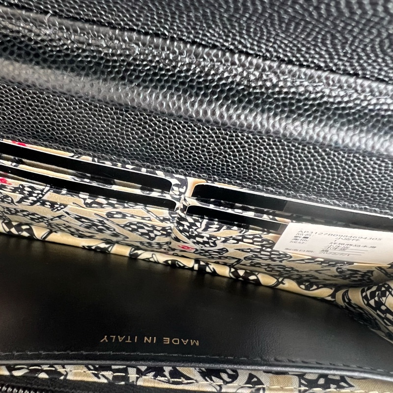 ෆ Chanel 23c 浮雕logo woc🈶購證-15