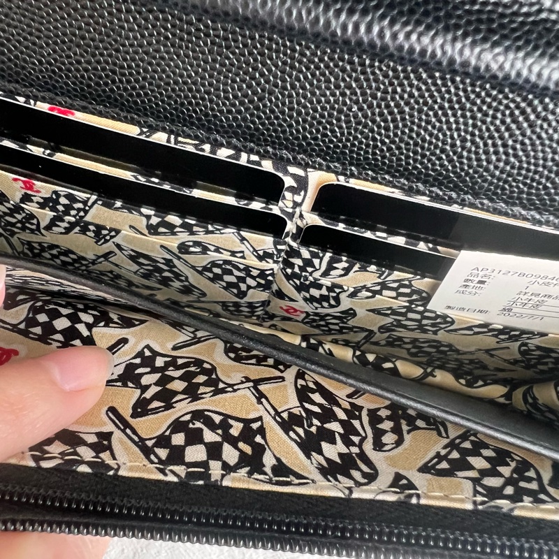 ෆ Chanel 23c 浮雕logo woc🈶購證-16