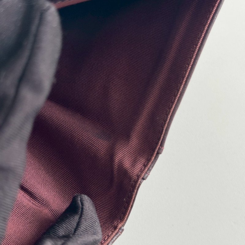 95新🫰🏻 保卡款 Chanel 香奈兒 中夾 黑色金釦-12