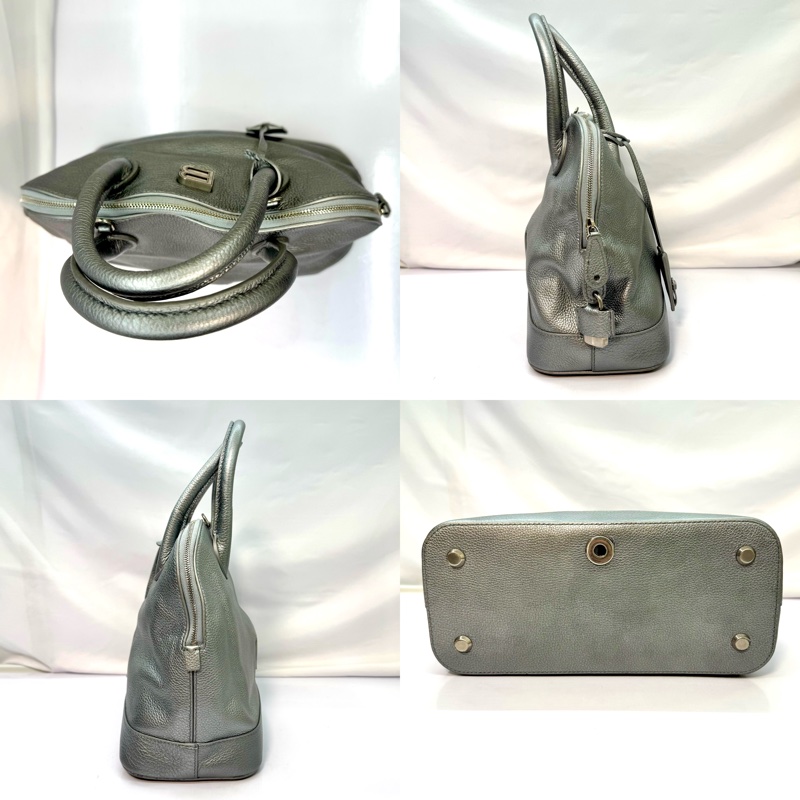 巴黎世家 小牛皮 Logo Projector 兩用包（型號 672626）-3