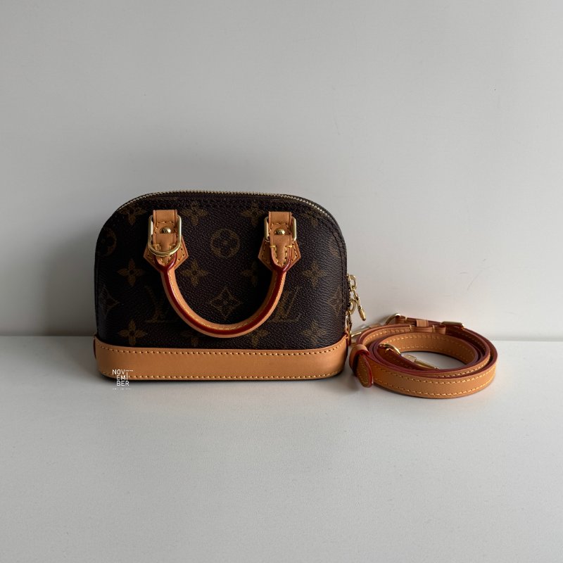 99新🆕 Louis Vuitton LV 路易威登 Nano Alma 迷你貝殼包-0