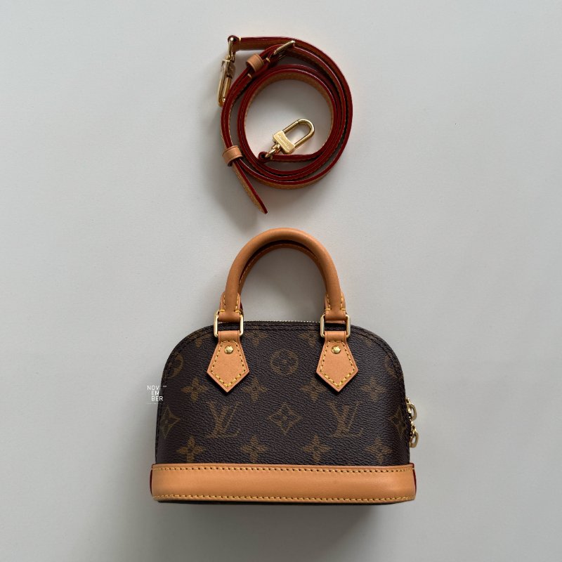 99新🆕 Louis Vuitton LV 路易威登 Nano Alma 迷你貝殼包-5