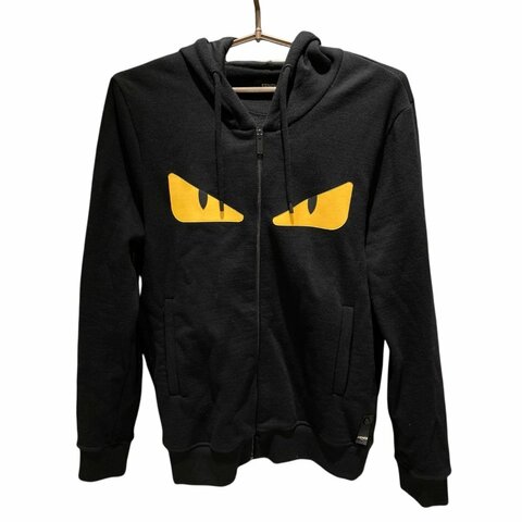 FENDI 芬迪 MONSTER 鋪棉外套 黑色