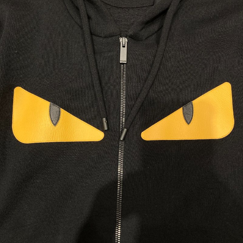 FENDI 芬迪 MONSTER 鋪棉外套 黑色-2