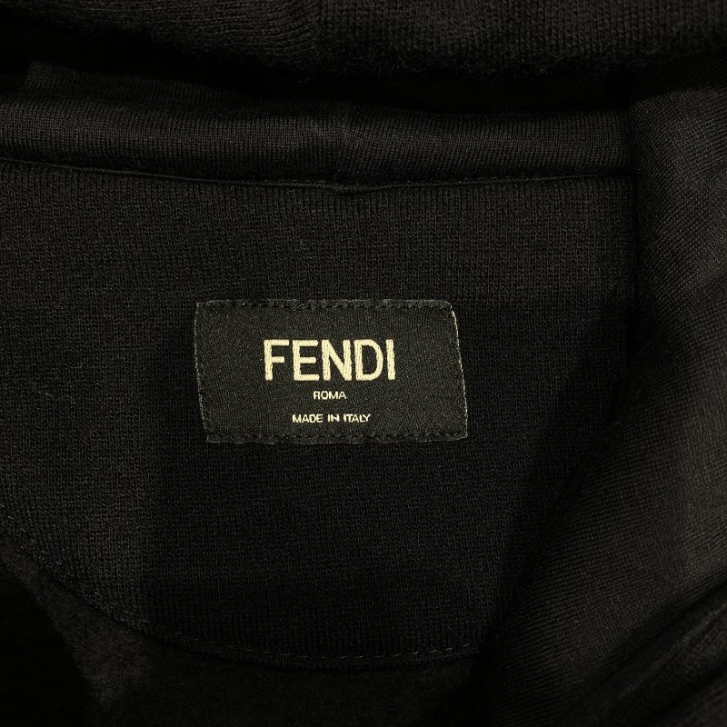 FENDI 芬迪 MONSTER 鋪棉外套 黑色-6