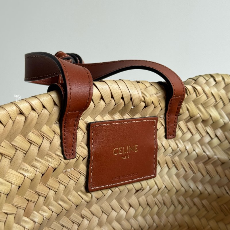 99新🆕 有購證 Celine Teen Celine 經典竹編包-4