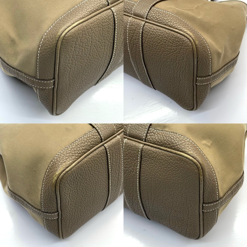 HERMES 愛馬仕 大象灰手提包 花園包 GARDEN PARTY 30 TPM  □R STAMP-3