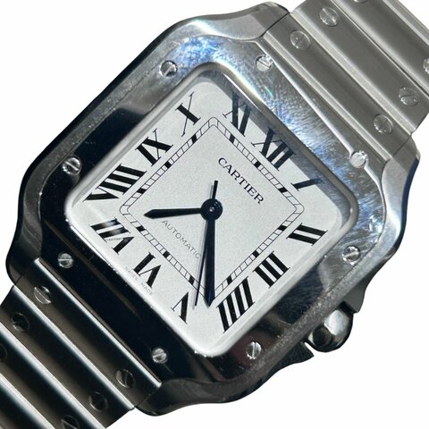 CARTIER SANTOS WSSA0029 不鏽鋼 自動上鍊 男錶