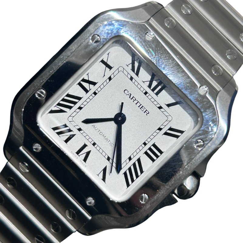 CARTIER SANTOS WSSA0029 不鏽鋼 自動上鍊 男錶-0