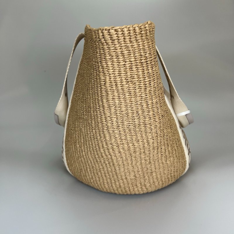 CHLOE 草編托特包-3