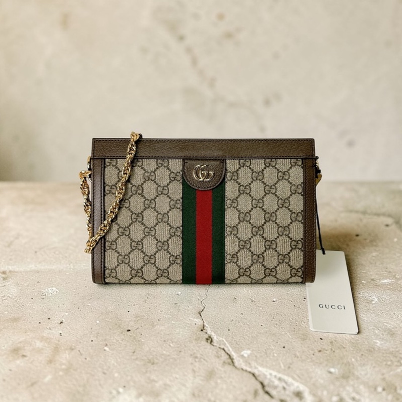 莉亞精品♡Gucci 夾夾包 二手美包-0