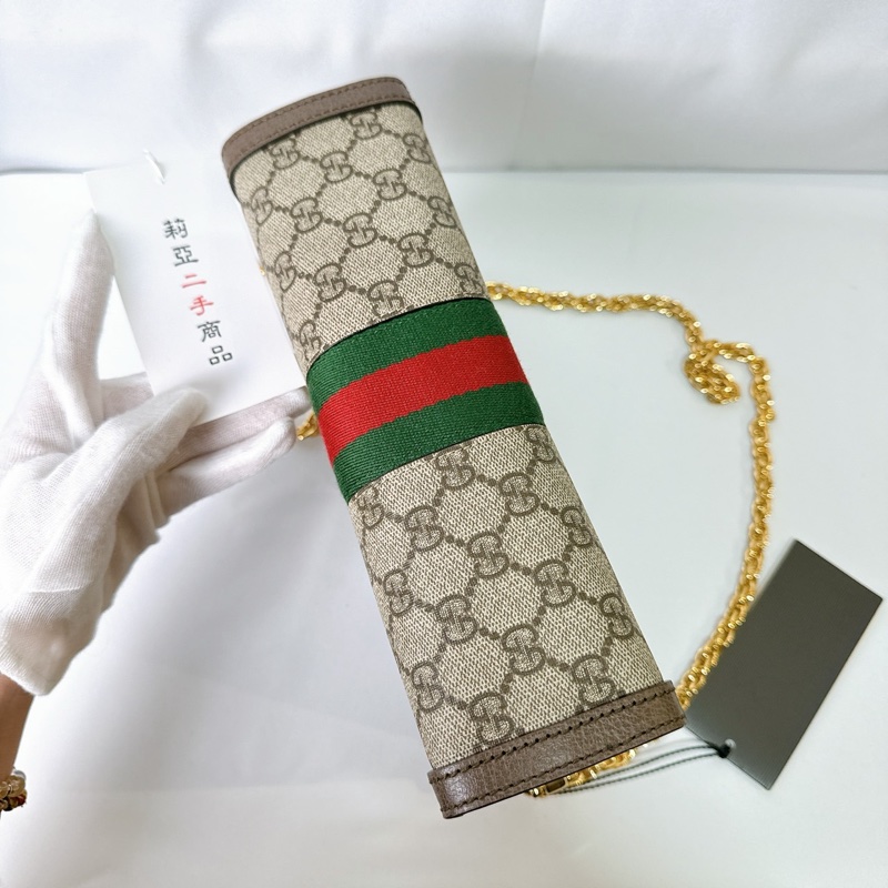 莉亞精品♡Gucci 夾夾包 二手美包-6