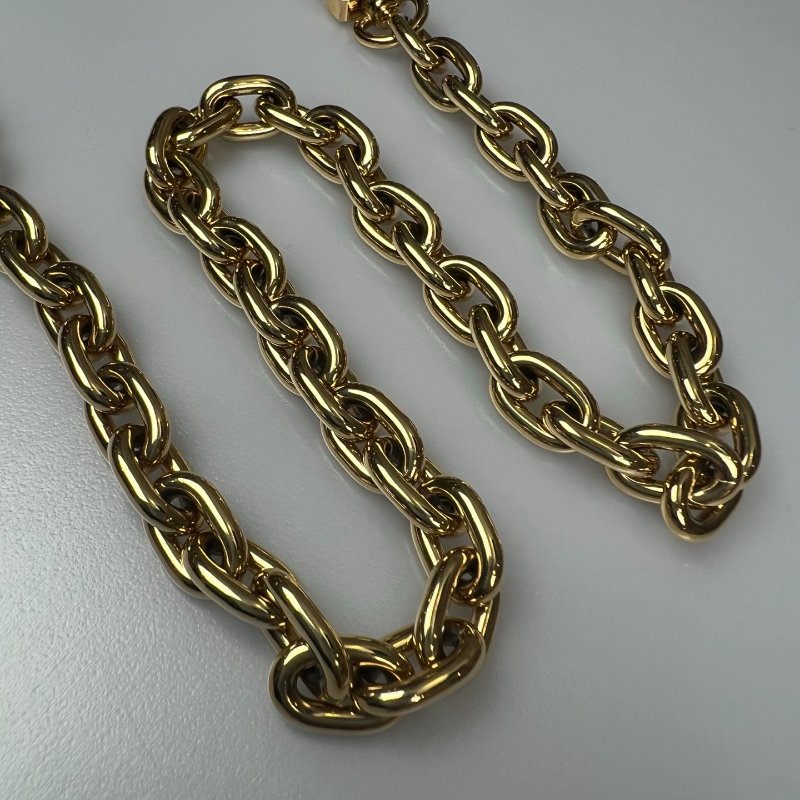 LV M83091/晶片款 白拚粉皮革IVY鍊包-13