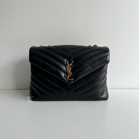 99新🆕 Saint Laurent YSL 聖羅蘭 LouLou 黑金