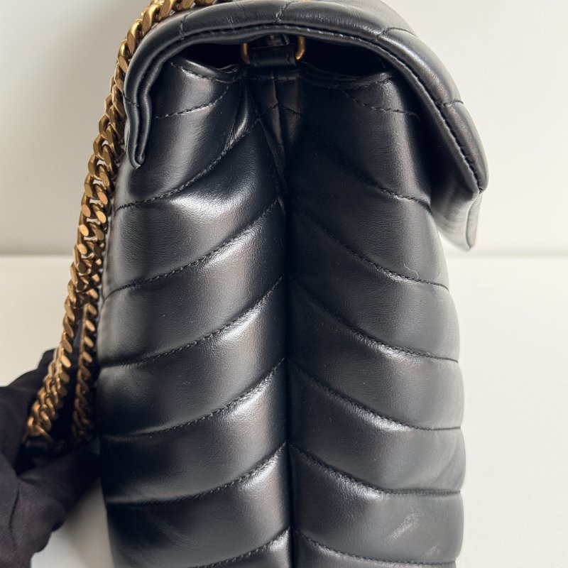 99新🆕 Saint Laurent YSL 聖羅蘭 LouLou 黑金-10