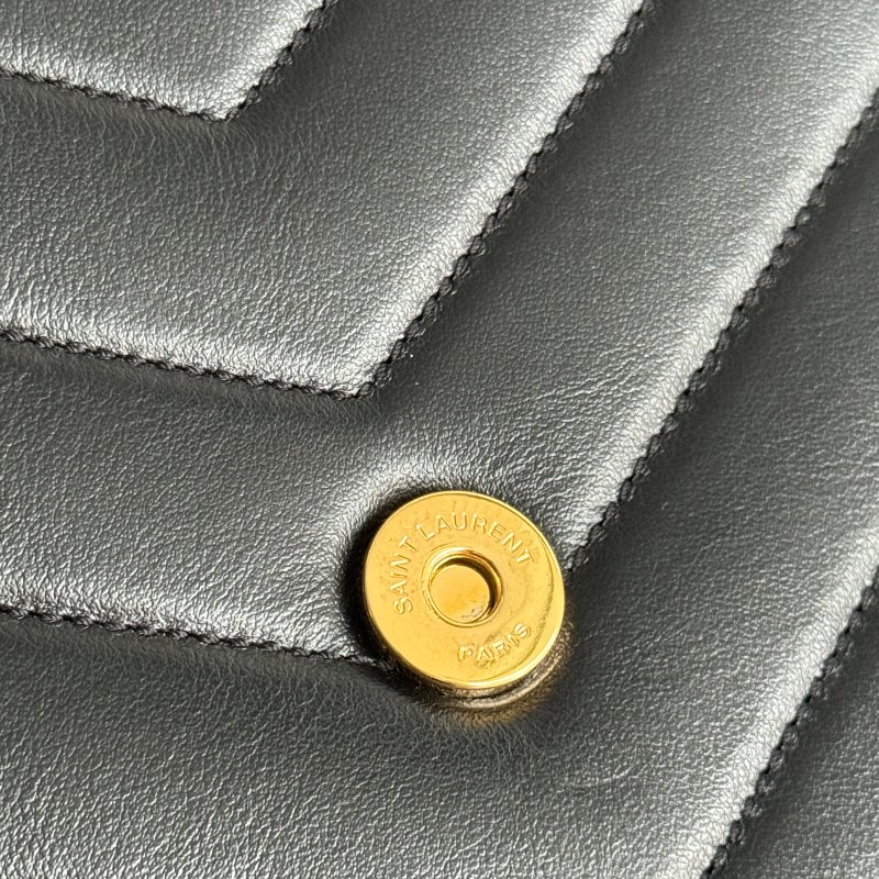 99新🆕 Saint Laurent YSL 聖羅蘭 LouLou 黑金-13