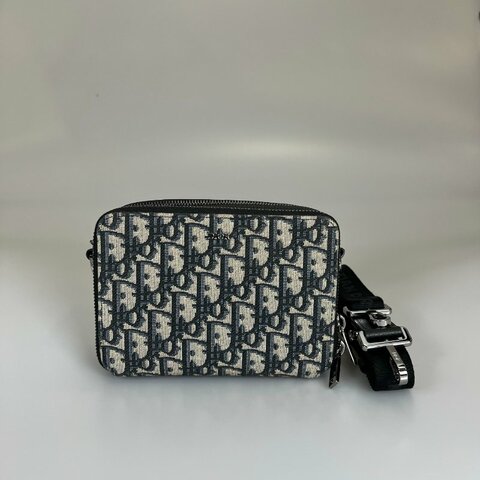 DIOR  老花雙層相機包