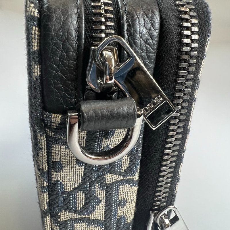 DIOR  老花雙層相機包-7