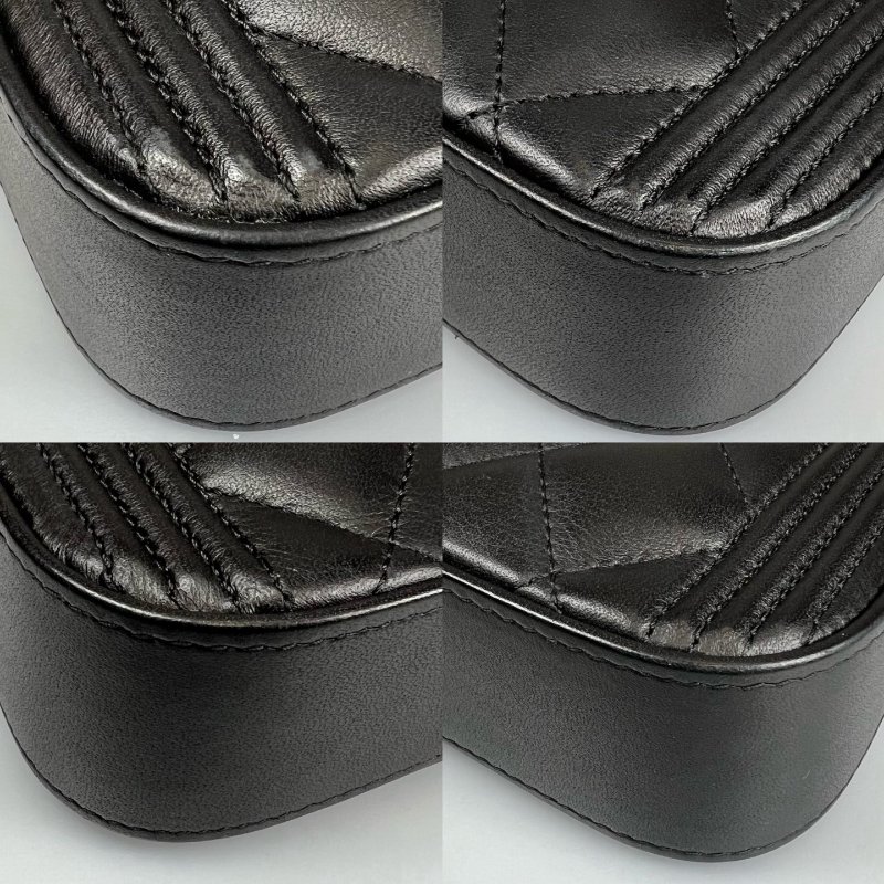 CHANEL BOY雙層WOC 黑羊皮 A84069/26開-11