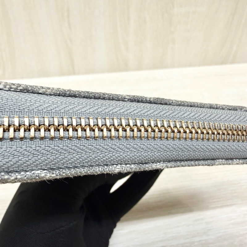 LV灰藍色牛仔洗水設計Nautical長夾M13214-10