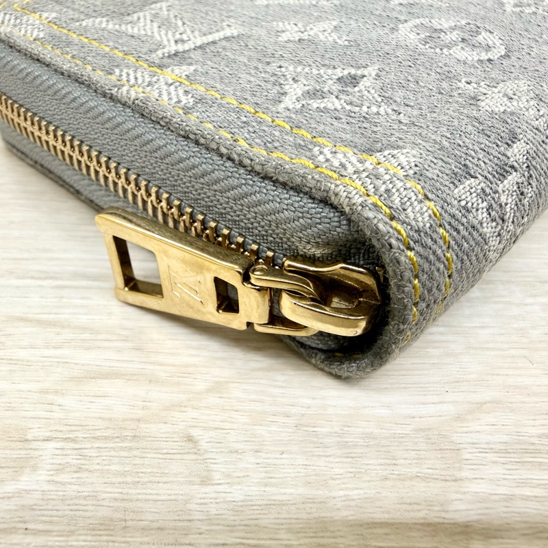 LV灰藍色牛仔洗水設計Nautical長夾M13214-14