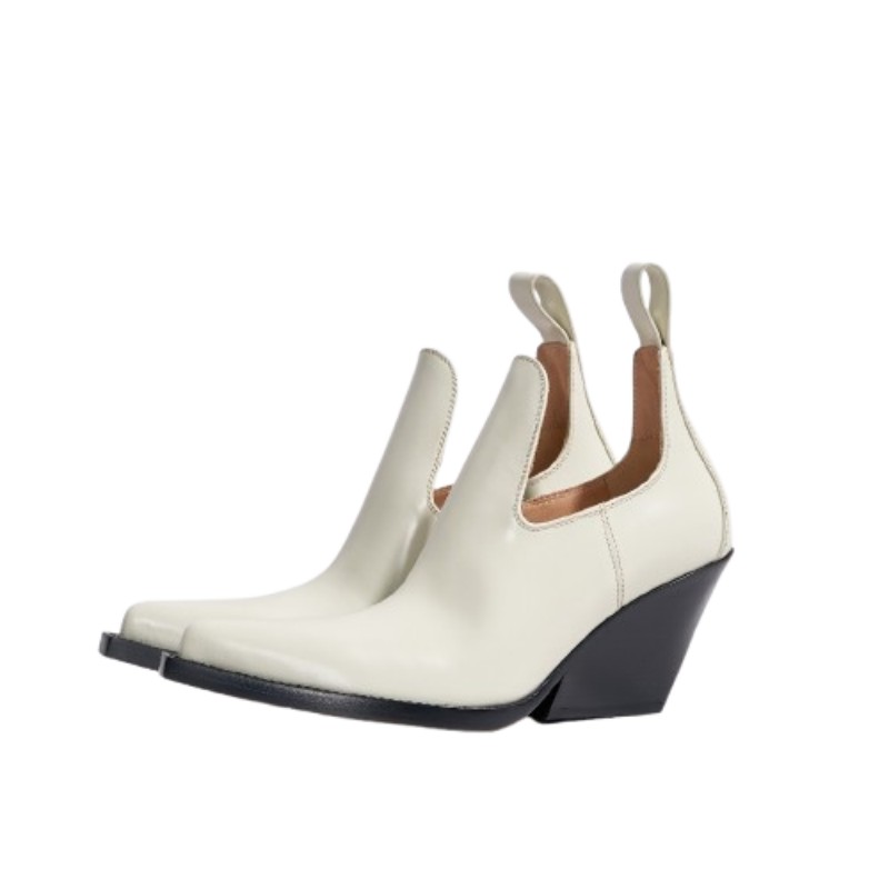 Bottega Veneta BV 尖頭皮革跟鞋 37碼-0