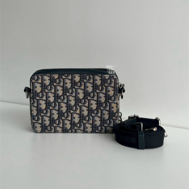 98新💙 Dior 迪奧 男士老花相機包-0