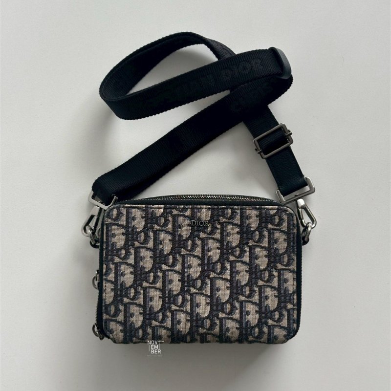 98新💙 Dior 迪奧 男士老花相機包-1