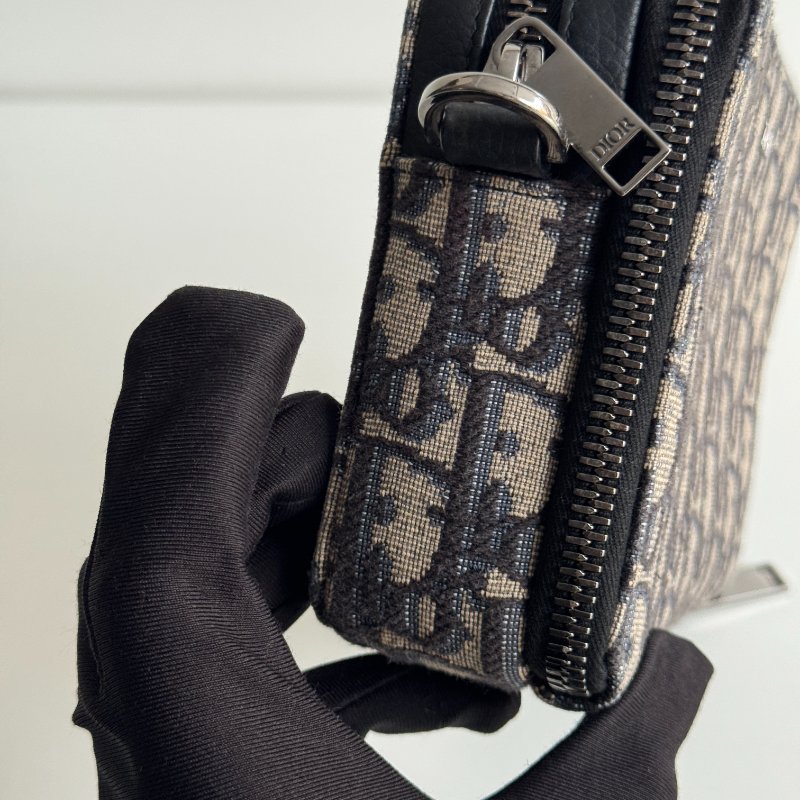 98新💙 Dior 迪奧 男士老花相機包-18