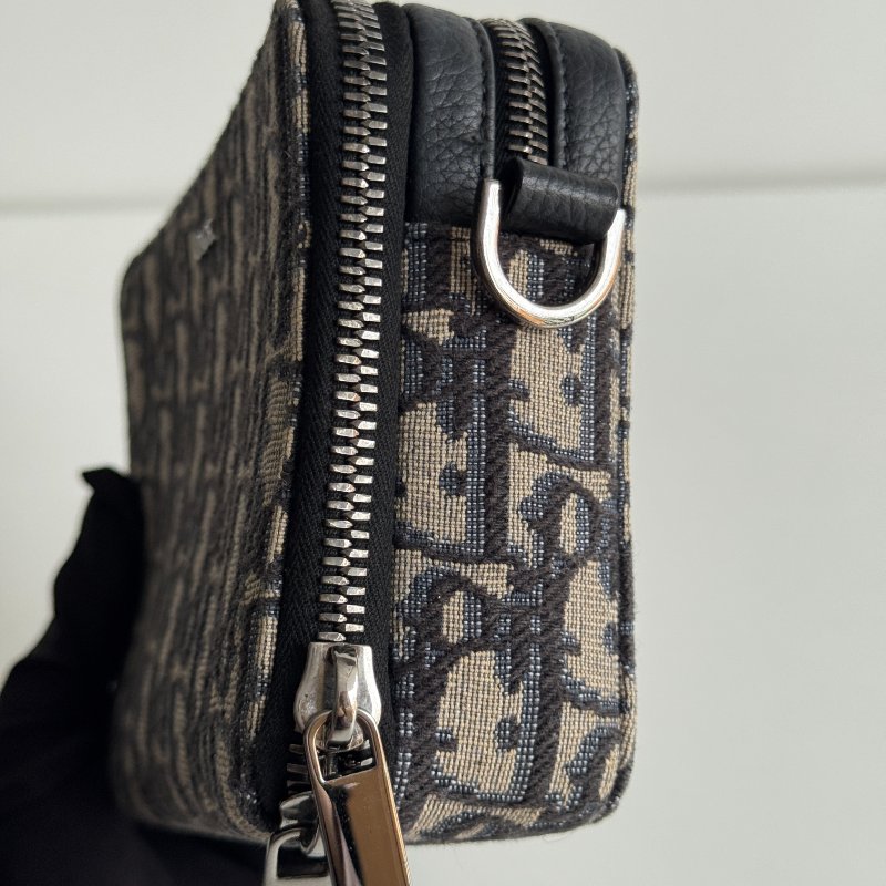 98新💙 Dior 迪奧 男士老花相機包-20