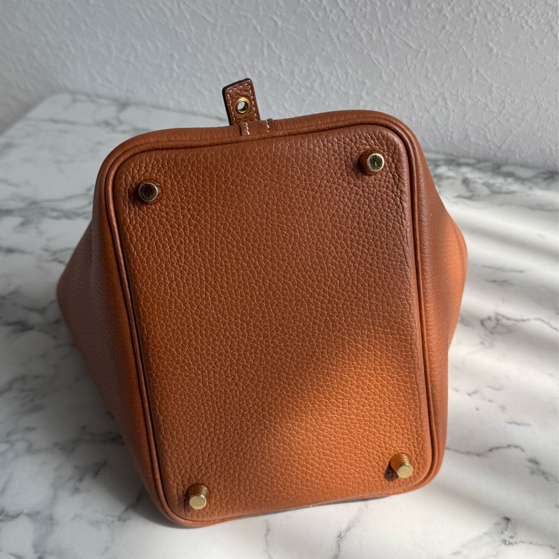 Hermes金棕金釦picotin18 超百搭的❤️🔥❤️🔥-4