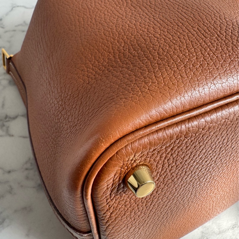 Hermes金棕金釦picotin18 超百搭的❤️🔥❤️🔥-13