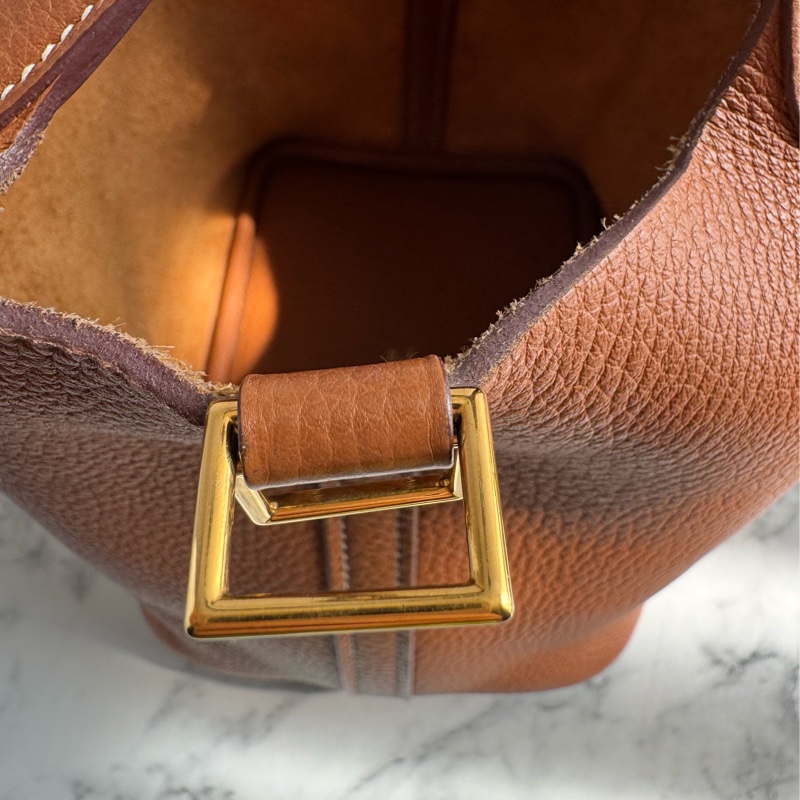 Hermes金棕金釦picotin18 超百搭的❤️🔥❤️🔥-16