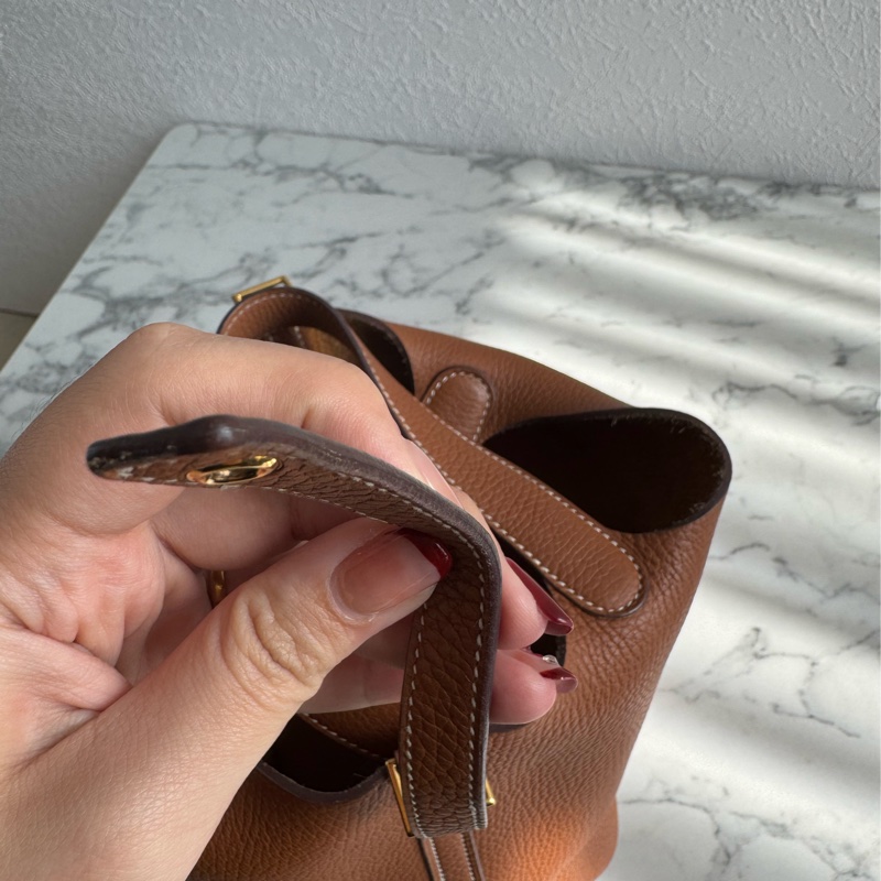 Hermes金棕金釦picotin18 超百搭的❤️🔥❤️🔥-26