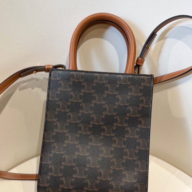 CELINE 老花經典手提袋 琴譜包 背帶 🩷超美入手款-3