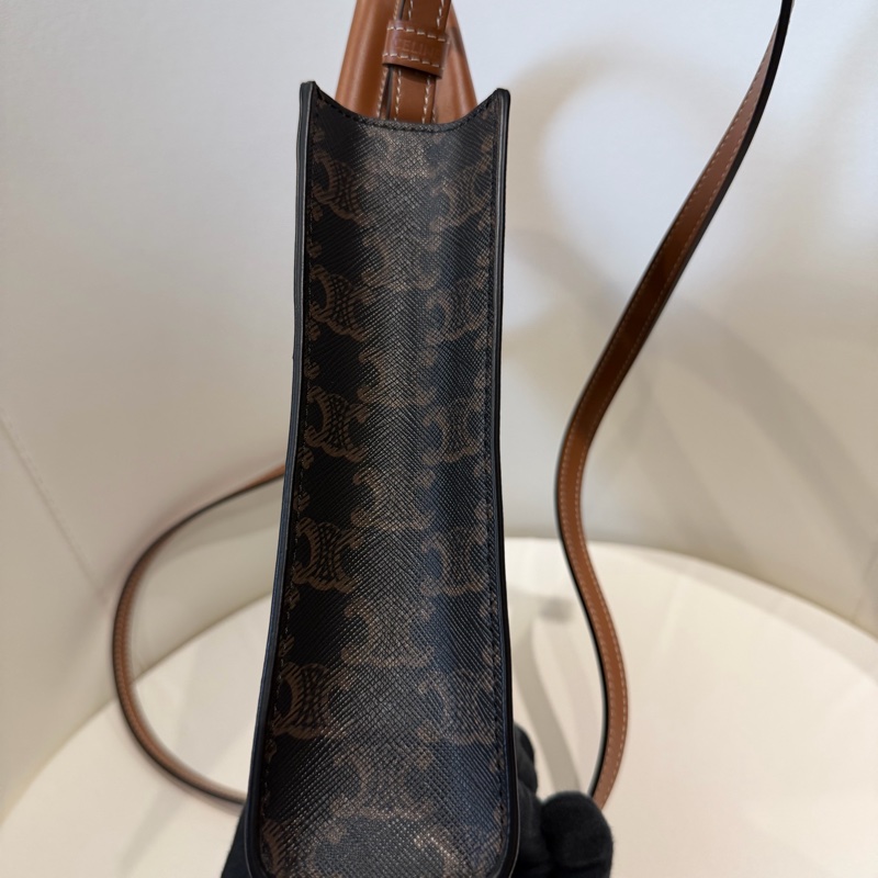 CELINE 老花經典手提袋 琴譜包 背帶 🩷超美入手款-4