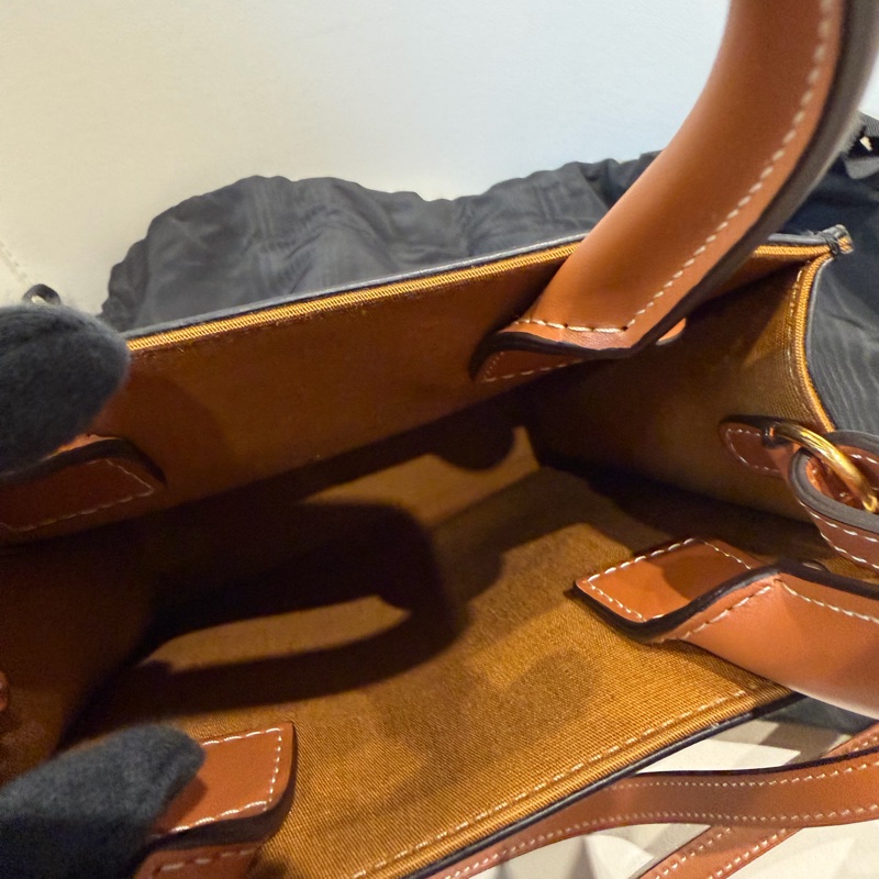 CELINE 老花經典手提袋 琴譜包 背帶 🩷超美入手款-9