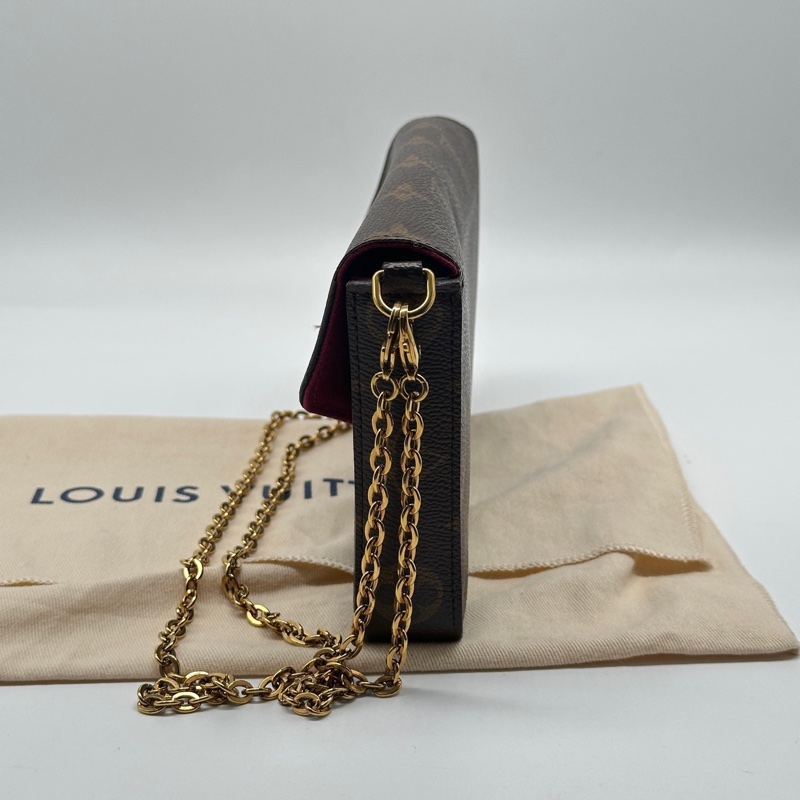 LV路易威登 三合一滿印老花 塗層帆布 21x12x3 芯片款-2