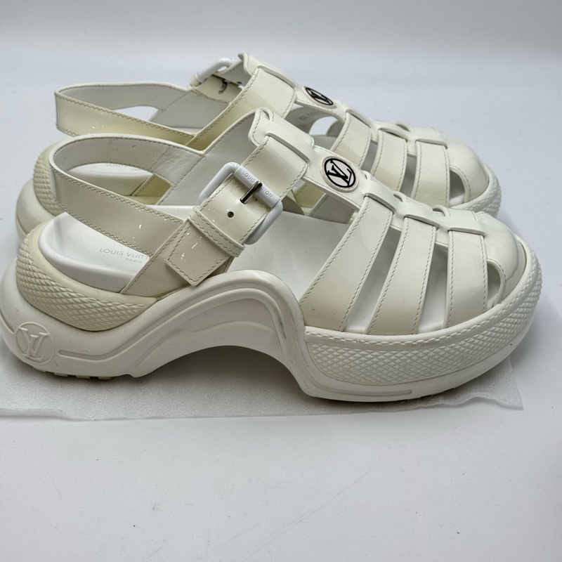 LouisVuitton路易威登 Archlight 厚底罗马凉鞋 37码-0