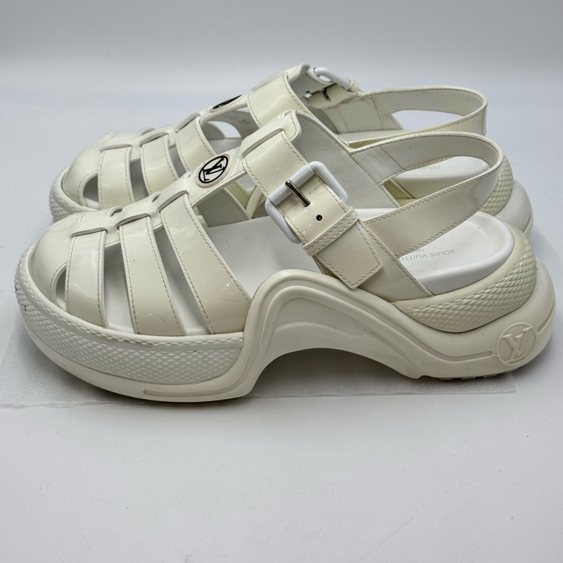 LouisVuitton路易威登 Archlight 厚底罗马凉鞋 37码-2