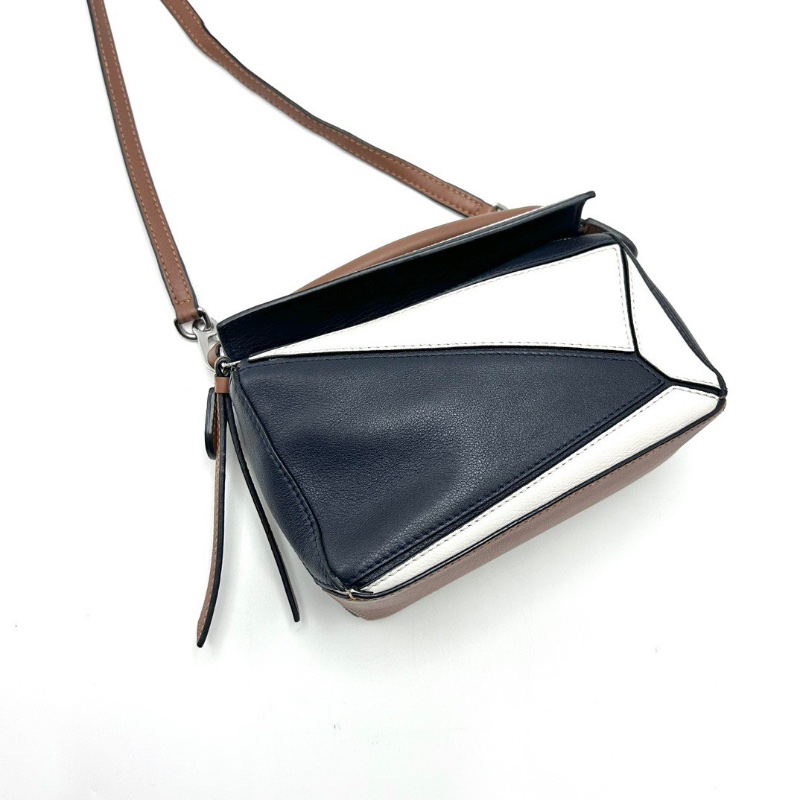 LOEWE 三拼色Puzzlemini 17*11.5*8 98新配件塵袋-5