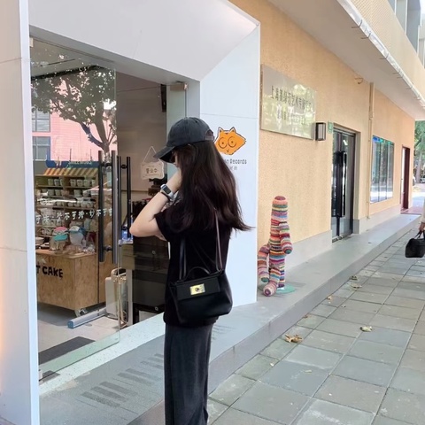 HERMES 黑金2424mini 手提肩背斜背包21*16*11 98新配件塵袋