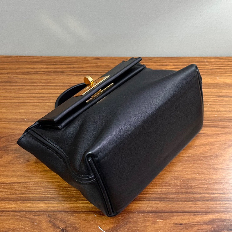 HERMES 黑金2424mini 手提肩背斜背包21*16*11 98新配件塵袋-3
