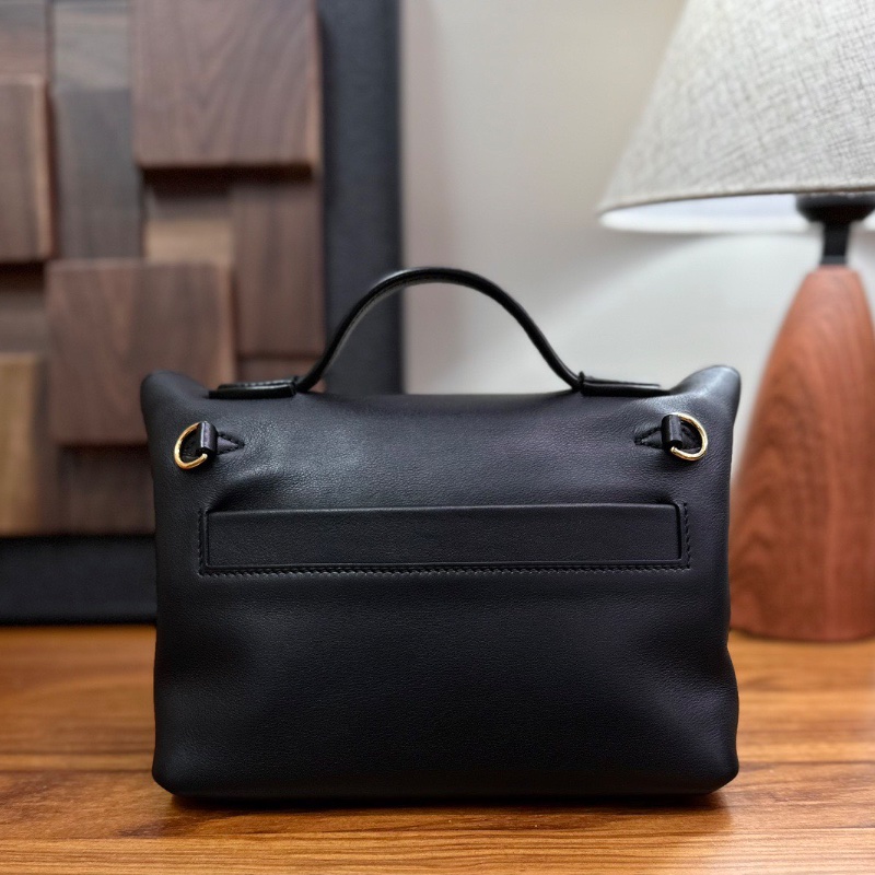 HERMES 黑金2424mini 手提肩背斜背包21*16*11 98新配件塵袋-5