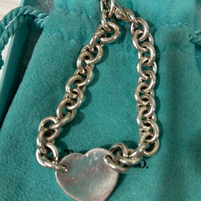 TIFFANY & CO 925純銀Bracelet手鏈-4
