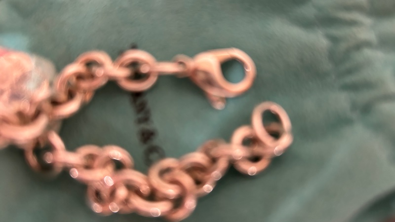 TIFFANY & CO 925純銀Bracelet手鏈-7